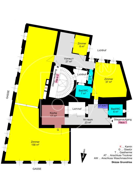<p>"Two in One" - Grandioses Altbaujuwel in Bestlage der Wiener Innenstadt!</p> - 45