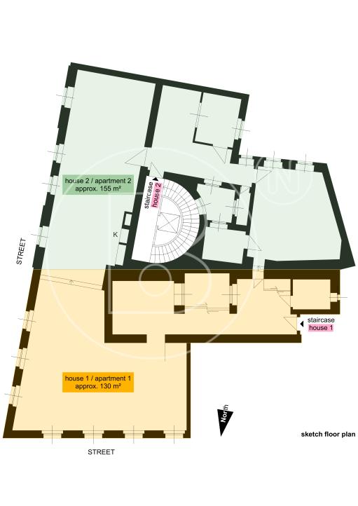 "Two in One" - Splendid period building at an excellent location in Vienna's inner city!<br /> - 46