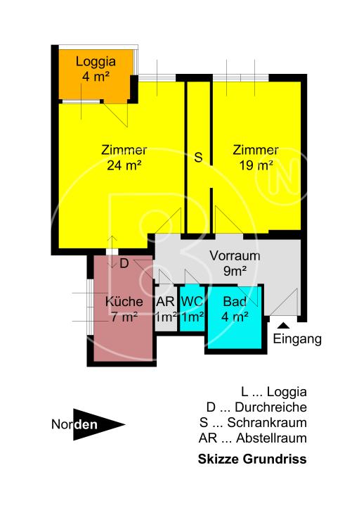 2-Zimmer-Loggia-Wohnung mit Fernblick und Garage! - 38