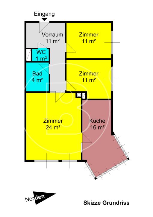 <p>3-Zimmer-Neubauwohnung in Ruhelage!</p> - 27