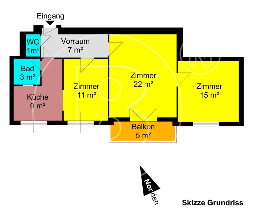 <p>Renovierungsbedürftige 3-Zimmer-Balkon-Wohnung!</p> - 33