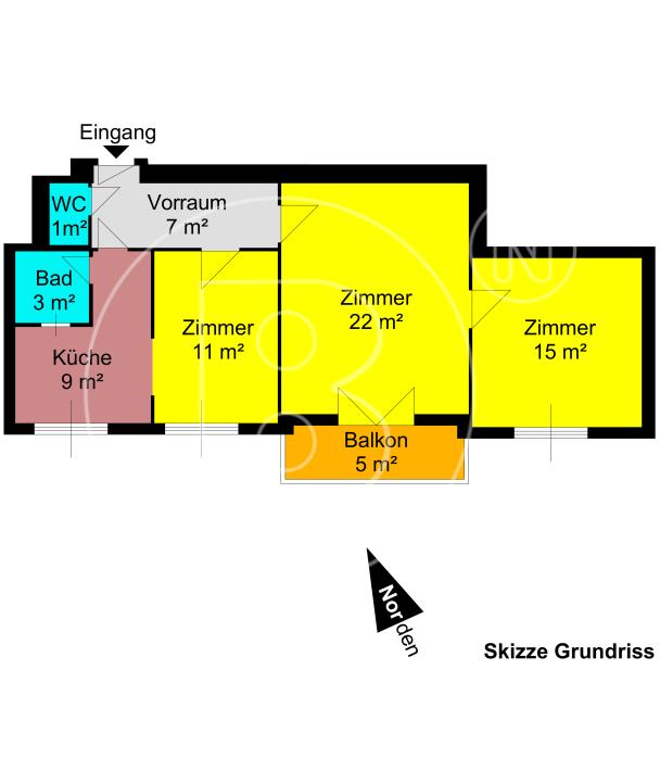 <p>Renovierungsbedürftige 3-Zimmer-Balkon-Wohnung!</p> - 32