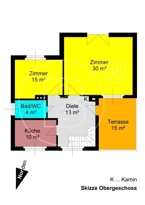 <p>Sanierungsbedürftiges Einfamilienhaus mit Fernsicht in Grünruhelage!</p> - 35