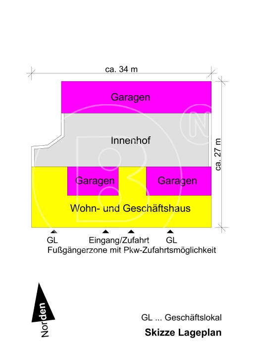 <p>Gepflegtes Wohn- und Geschäftshaus in zentraler Lage mit viel Potential!</p> - 43