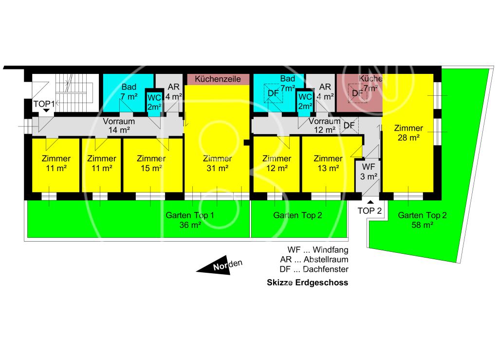 <p>Anlegerobjekt - Mehrfamilienhaus mit zahlreichen Parkplätzen in Bestlage!</p> - 15