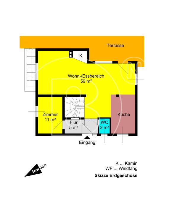<p>Gepflegtes Einfamilienhaus in Grünruhelage am Ölberg!</p> - 46