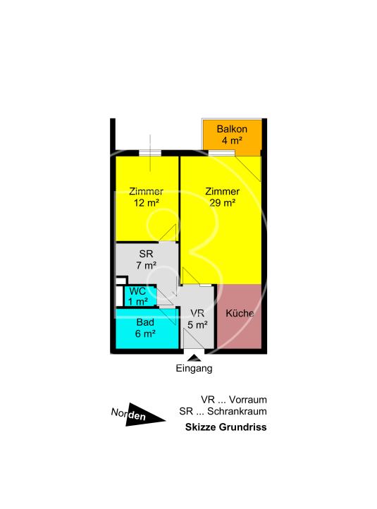 <p>2-Zimmer-Balkon-Wohnung mit Garage in zentraler Döblinger Lage!</p> - 33