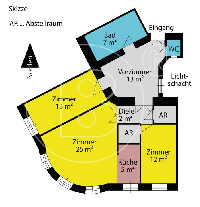 Wunderbare 3-Zimmer-Altbauwohnung in Bestzustand - 18