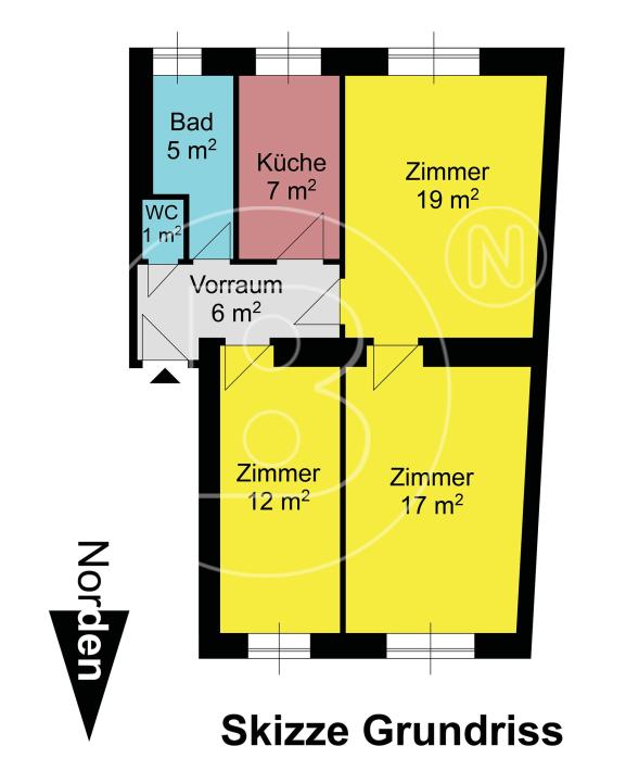 Renovierungsbedürftige 3-Zimmer-Wohnung! - 19