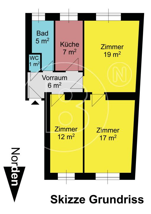Renovierungsbedürftige 3-Zimmer-Wohnung! - 18