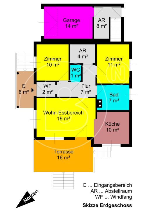 Gepflegtes Einfamilienhaus in Grünruhelage! - 29