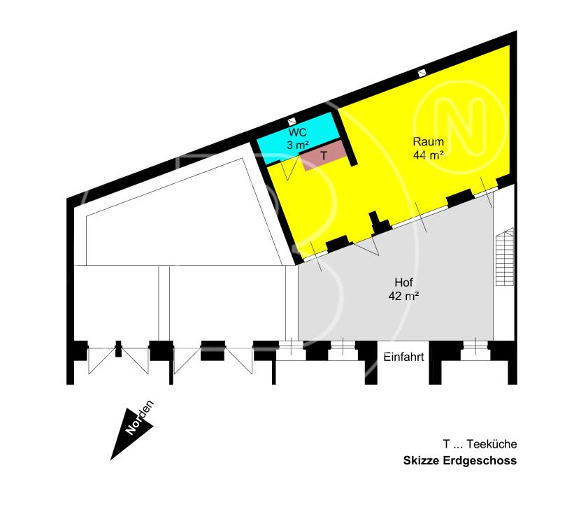 Remise im sanierten Jahrhundertwendebau - entzückendes Kleinbüro! - 16