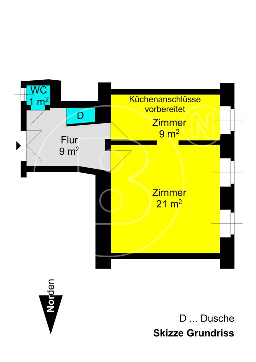 Gepflegte Altbaugarconniere in guter Lage! - 19