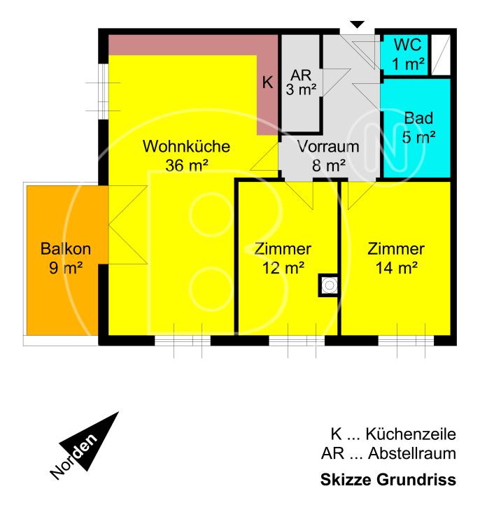 Wunderbare Balkonwohnung mit Garage in Parklage! - 35