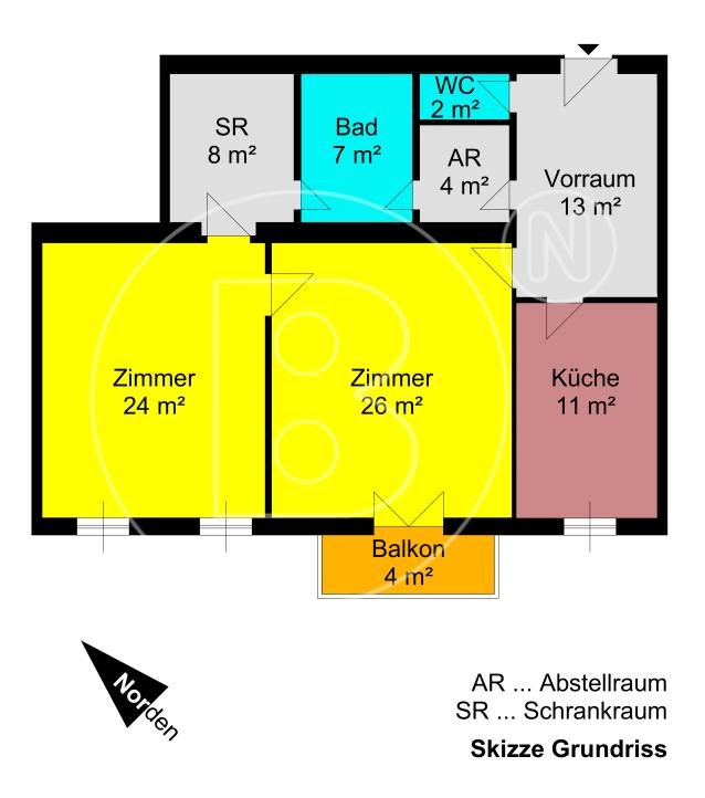 Gepflegte Balkon-Neubauwohnung mit Garage in Ruhelage! - 27