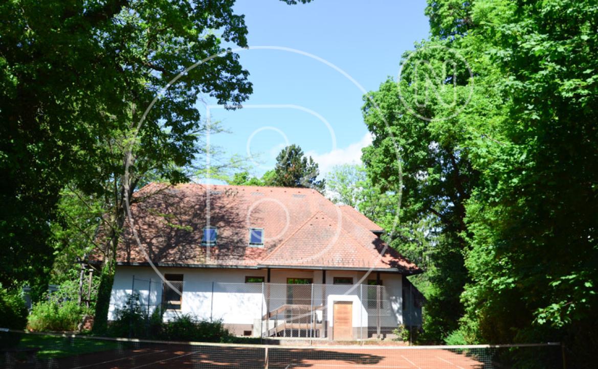 <p>Phänomenaler ebener Villenbaugrund in zentraler Grünruhelage - zwei Bauflächen!</p> - 4