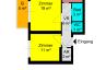 Renovierungsbedürftige 2-Zimmer-Balkonwohnung in Toplage! - 21