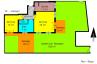 Charmante 2-Zimmer-Gartenwohnung mit Garage - Plan Skizze