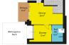 Modernes Stadthaus mit Pool in Bestlage - DG - Skizze