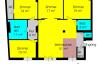 Familienfreundliche 5-Zimmer-Wohnung in Gersthofer Bestlage - Plan Skizze