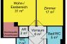 Moderne 2-Zimmer-Wohnung mit Garage in Grünruhelage - 15