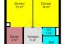 2-Zimmer-Wohnung in zentraler Ruhelage! - 17