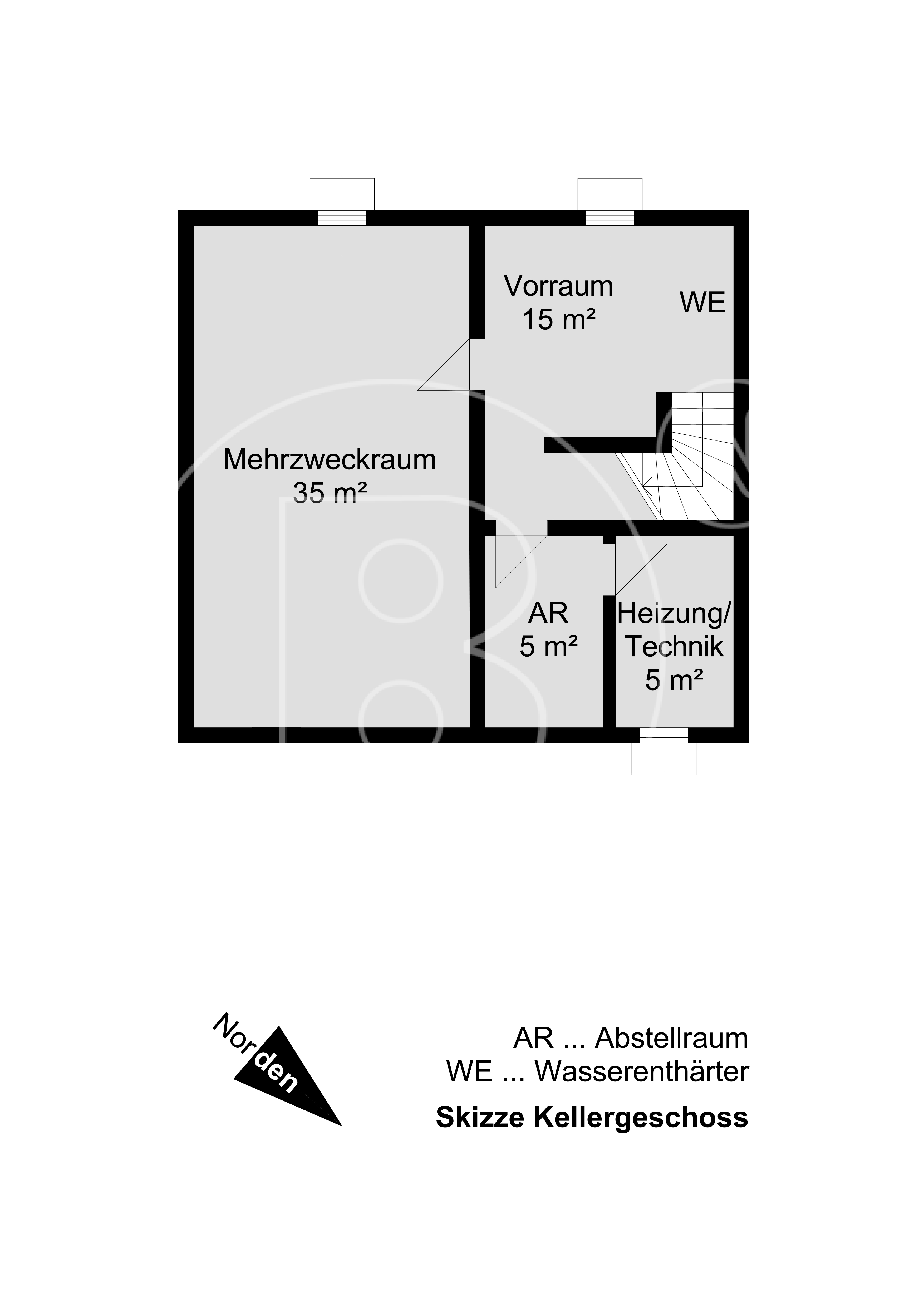 GRUNDRISS - Modernes Einfamilienhaus in hervorragender Wohnumgebung!