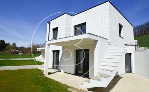 Belagsfertige Neubau-Doppelhaushälfte in Wiennähe!